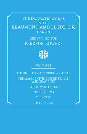 Beaumont / Fletcher / Bowers |  The Dramatic Works in the Beaumont and Fletcher Canon 10 Volume Paperback Set | Buch |  Sack Fachmedien