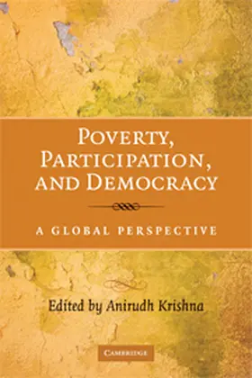 Krishna |  Poverty, Participation, and Democracy | Buch |  Sack Fachmedien