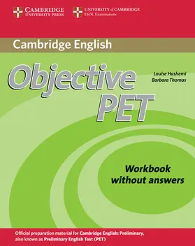 Hashemi / Thomas |  Objective PET Workbook without answers | Buch |  Sack Fachmedien