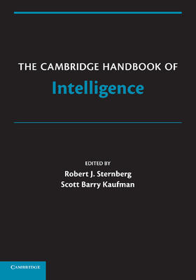 Sternberg / Kaufman |  The Cambridge Handbook of Intelligence | Buch |  Sack Fachmedien