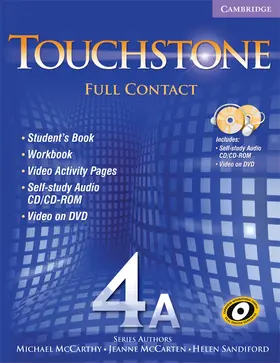 McCarthy / McCarten / Sandiford |  Touchstone 4a Full Contact [With DVD] | Buch |  Sack Fachmedien