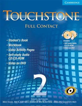 McCarthy / McCarten / Sandiford |  Touchstone Level 2 Full Contact (with Ntsc DVD) [With DVD] | Buch |  Sack Fachmedien