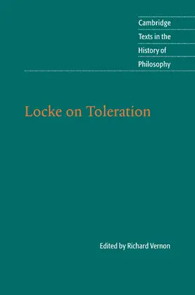 Vernon |  Locke on Toleration | Buch |  Sack Fachmedien