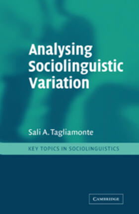Tagliamonte / Mesthrie |  Analysing Sociolinguistic Variation | Buch |  Sack Fachmedien