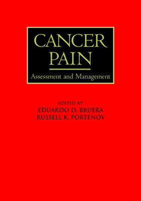 Bruera / Portenoy |  Cancer Pain | Buch |  Sack Fachmedien