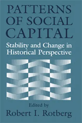 Rotberg |  Patterns of Social Capital | Buch |  Sack Fachmedien