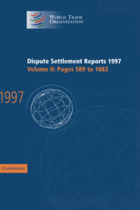  Dispute Settlement Reports 1997 | Buch |  Sack Fachmedien