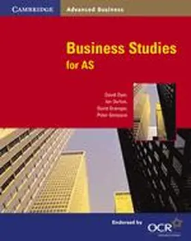 Dyer / Dorton / Grainger |  Business Studies for AS | Buch |  Sack Fachmedien