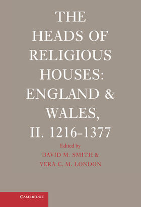 Knowles / Smith / Brooke |  The Heads of Religious Houses | Buch |  Sack Fachmedien