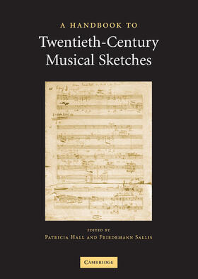 Hall / Sallis |  A Handbook to Twentieth-Century Musical Sketches | Buch |  Sack Fachmedien