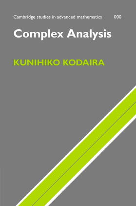 Kodaira |  Complex Analysis | Buch |  Sack Fachmedien