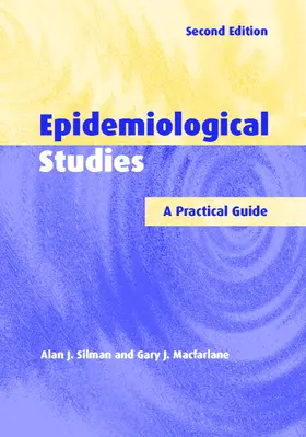 Silman / Macfarlane |  Epidemiological Studies | Buch |  Sack Fachmedien