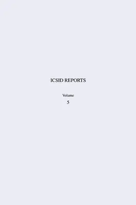 Helgeson / Lauterpacht |  ICSID Reports, Volume 5 | Buch |  Sack Fachmedien