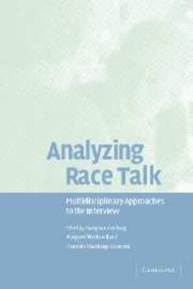 van den Berg / Houtkoop-Steenstra / Wetherell |  Analyzing Race Talk | Buch |  Sack Fachmedien