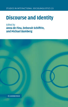 Bamberg / De Fina / Schiffrin |  Discourse and Identity | Buch |  Sack Fachmedien