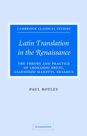 Botley |  Latin Translation Renaissance | Buch |  Sack Fachmedien