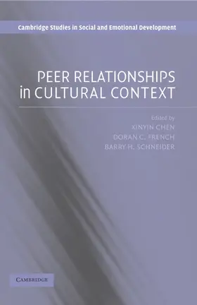 Chen / French / Schneider |  Peer Relationships in Cultural Context | Buch |  Sack Fachmedien