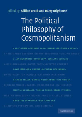 Brock / Brighouse |  The Political Philosophy of Cosmopolitanism | Buch |  Sack Fachmedien