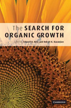 Hess / Kazanjian |  The Search for Organic Growth | Buch |  Sack Fachmedien