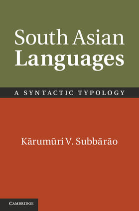 Subb¿r¿o / Subbarao |  South Asian Languages | Buch |  Sack Fachmedien