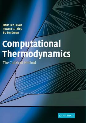 Sundman / Lukas / Fries |  Computational Thermodynamics | Buch |  Sack Fachmedien
