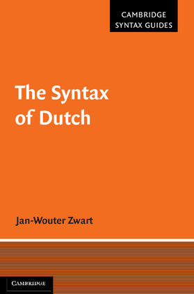 Zwart |  The Syntax of Dutch | Buch |  Sack Fachmedien