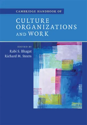 Bhagat / Steers |  Camb Handbk Culture Organizat Work | Buch |  Sack Fachmedien