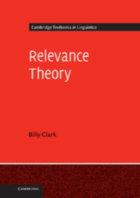 Clark |  Relevance Theory | Buch |  Sack Fachmedien