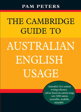 Peters |  The Cambridge Guide to Australian English Usage | Buch |  Sack Fachmedien