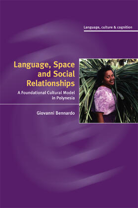 Bennardo |  Language, Space, and Social Relationships | Buch |  Sack Fachmedien