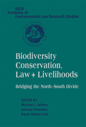 Bubna-Litic / Jeffery / Firestone |  Biodiversity Conserv Law Livelihood | Buch |  Sack Fachmedien