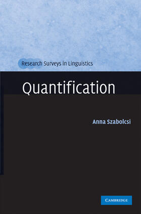 Szabolcsi |  Quantification | Buch |  Sack Fachmedien