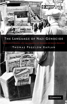 Pegelow Kaplan |  The Language of Nazi Genocide | Buch |  Sack Fachmedien