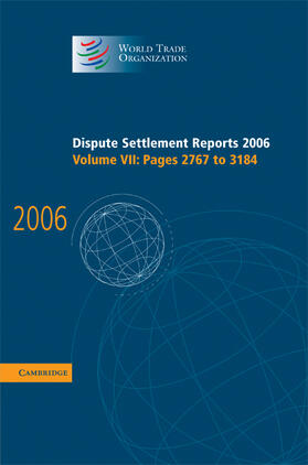 Dispute Settlement Reports 2006 | Buch | 978-0-521-89660-3 | sack.de