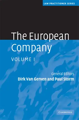 Van Gerven / Storm |  The European Company 2 Volume Hardback Set | Buch |  Sack Fachmedien