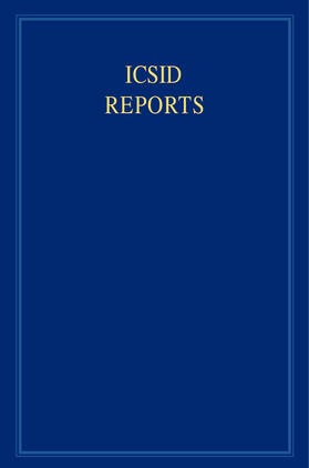 Crawford / Lee |  ICSID Reports, Volume 14 | Buch |  Sack Fachmedien