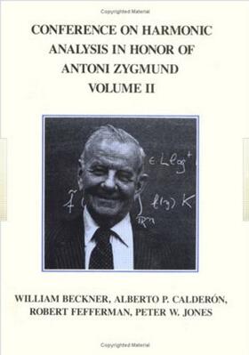 Calderon |  Conference Harmonic Analysis, Volume II | Buch |  Sack Fachmedien