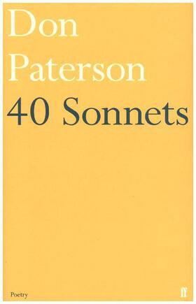 Paterson |  40 Sonnets | Buch |  Sack Fachmedien