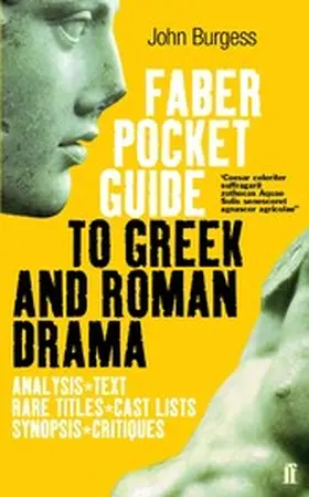 Burgess |  The Faber Pocket Guide to Greek and Roman Drama | eBook | Sack Fachmedien