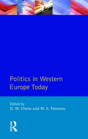 Paterson / Urwin |  Politics in Western Europe Today | Buch |  Sack Fachmedien