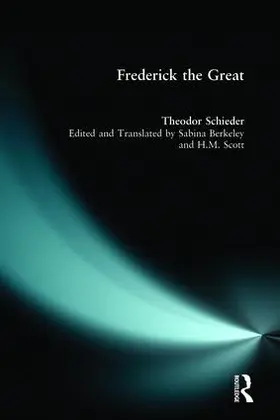 Schieder / Scott / Krause |  Frederick the Great | Buch |  Sack Fachmedien