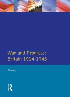 Dewey |  War and Progress | Buch |  Sack Fachmedien