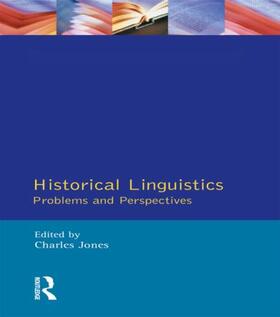 Jones |  Historical Linguistics | Buch |  Sack Fachmedien