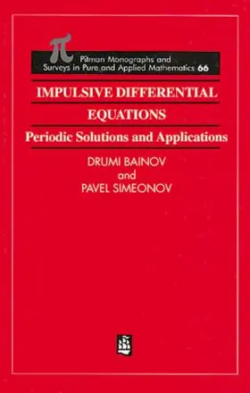 Bainov / Simeonov |  Impulsive Differential Equations | Buch |  Sack Fachmedien