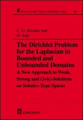Simader / Sohr | The Dirichlet Problem for the Laplacian in Bounded and Unbounded Domains | Buch | 978-0-582-20953-4 | sack.de