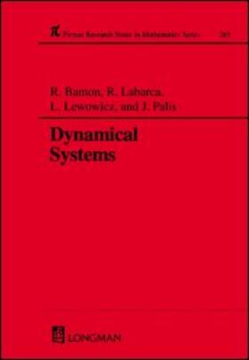 Labarca / Bamon / Lewowicz |  Dynamical Systems | Buch |  Sack Fachmedien