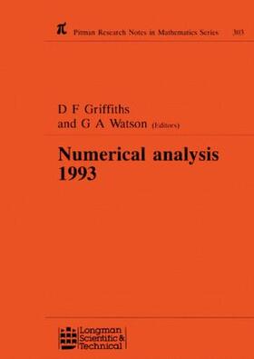 Griffiths / Watson |  Numerical Analysis 1993 | Buch |  Sack Fachmedien