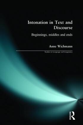 Wichmann |  Intonation in Text and Discourse | Buch |  Sack Fachmedien