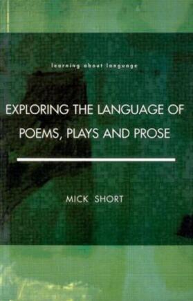 Short |  Exploring the Language of Poems, Plays and Prose | Buch |  Sack Fachmedien