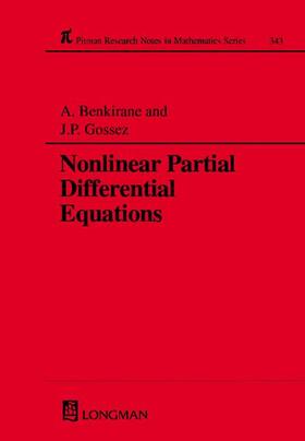 Benkirane / Gossez |  Nonlinear Partial Differential Equations | Buch |  Sack Fachmedien